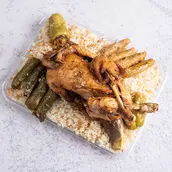 فرخة بلدي محمرة كاملة