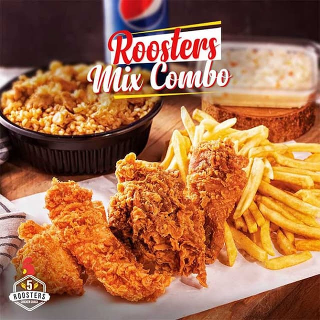 5 Roosters Fried Chicken - مطعم فايف روسترز فرايدتشكن