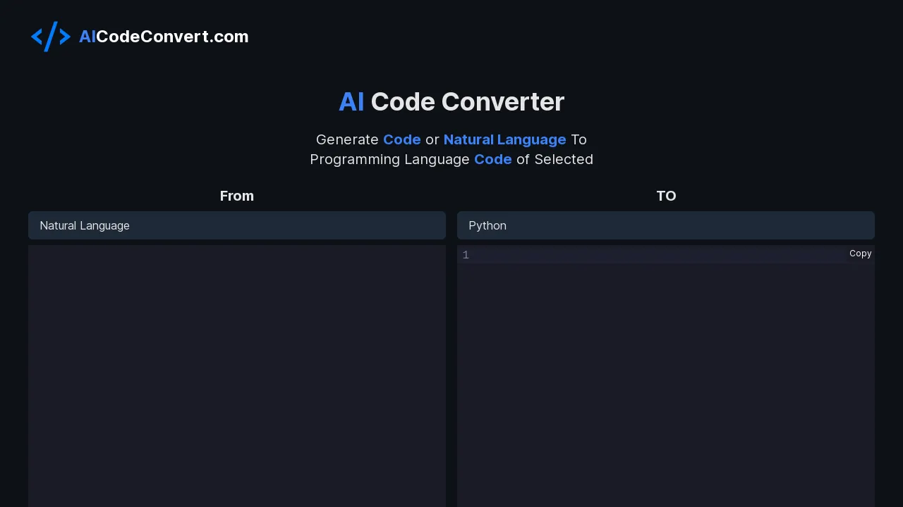 AICodeConvert