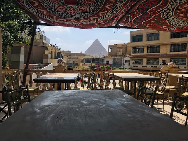 Panoramic View of the Pyramids