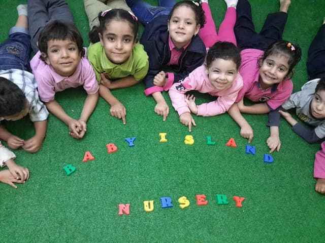 Baby island nursery