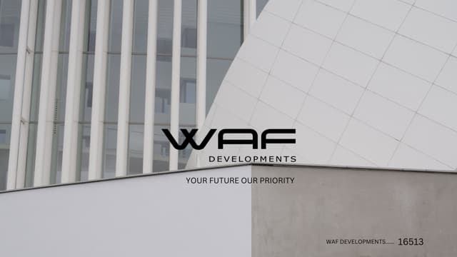 WAF Developments - واف للتطوير العقاري