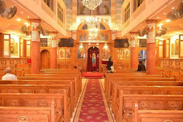 Church of the Blessed Virgin Mary in Ghit Al-Eanab Coptic Catholic Patriarchate in Alexandria