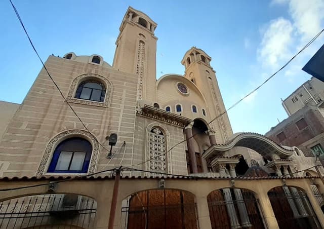 كنيسة السيدة العذراء مريم و الشهيد ونس بالدخيلة‎‎ للأقباط الأرثوذكس..Virgin Mary and Saint Wans 'S Church in Dekheila Coptic Orthodox ‎‎‎‎‎‎