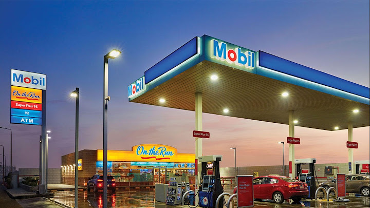 Mobil Petrol Station