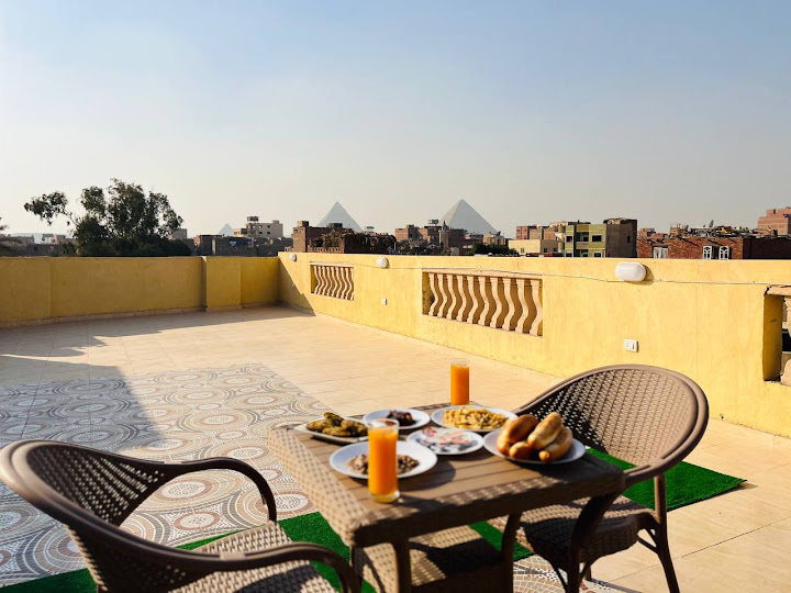four pyramids view