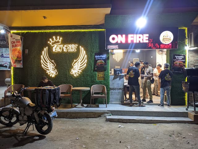 On Fire Burger