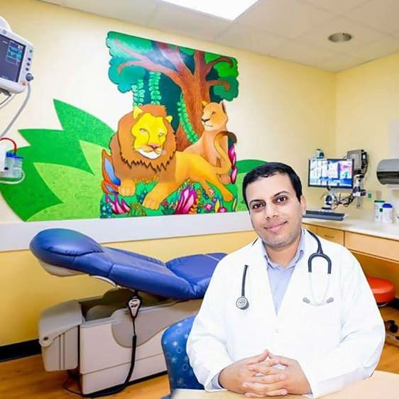 عيادة د.أحمد عجينة للأطفال وحديثي الولادة