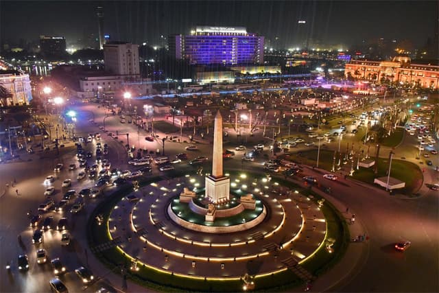 نافورة ميدان التحرير