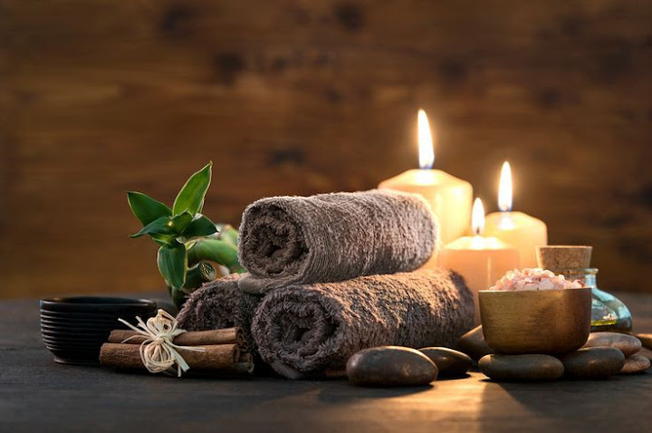 Blue spa