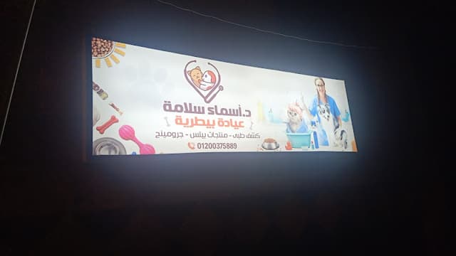 د.اسماء سلامة العيادة البيطرية DR, Asmaa vet clinic