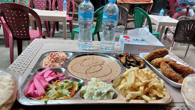 Falafel and Beans - Uncle Zaghloul