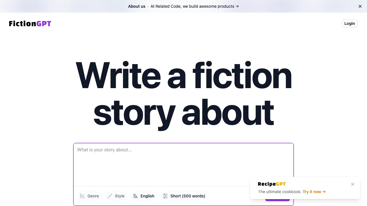 FictionGPT