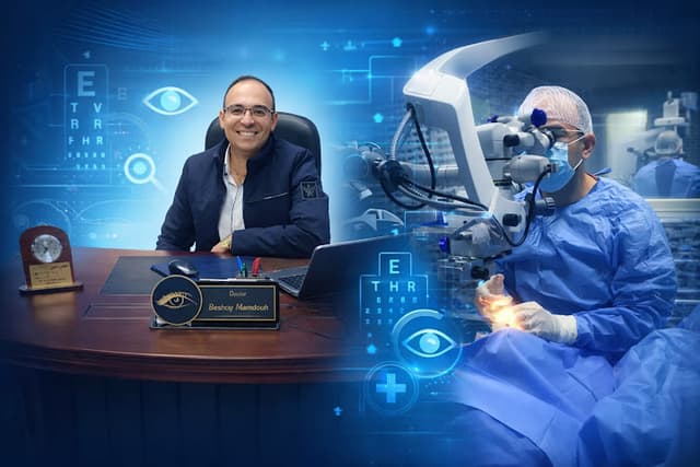 عيادة الدكتور بيشوى ممدوح حبيب ( طب وجراحة العيون )