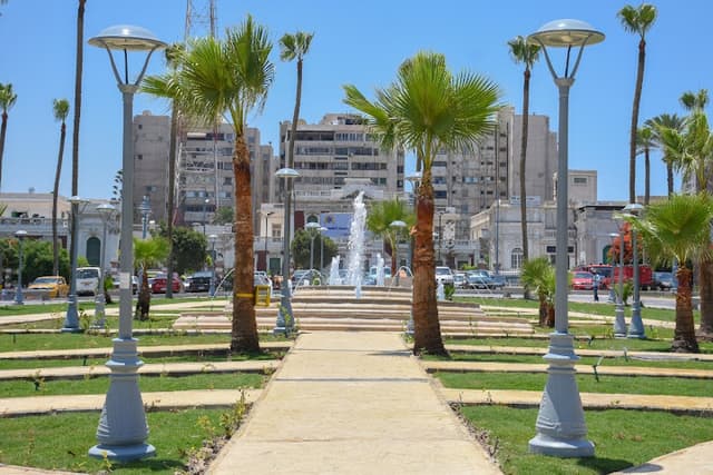 حديقة استاد الإسكندرية