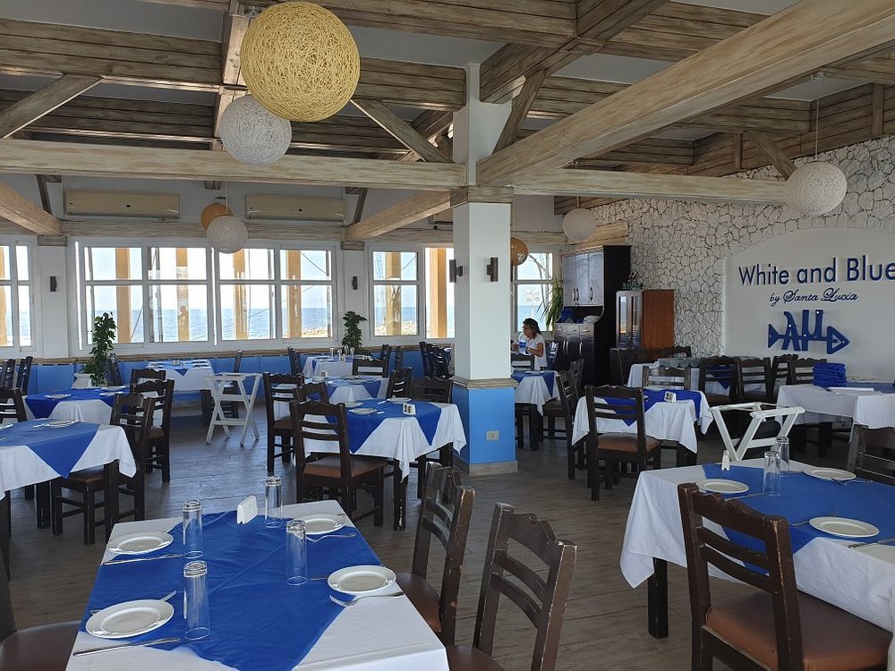 White and Blue Restaurant
