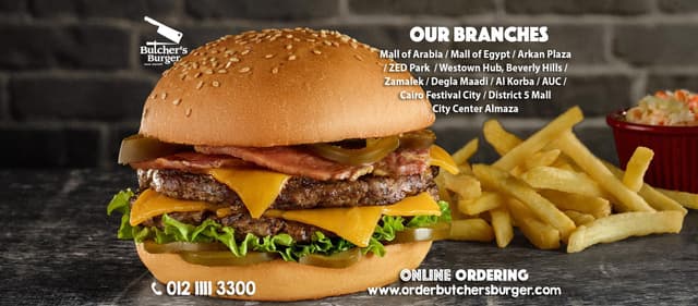 Butcher's Burger - بوتشرز برجر