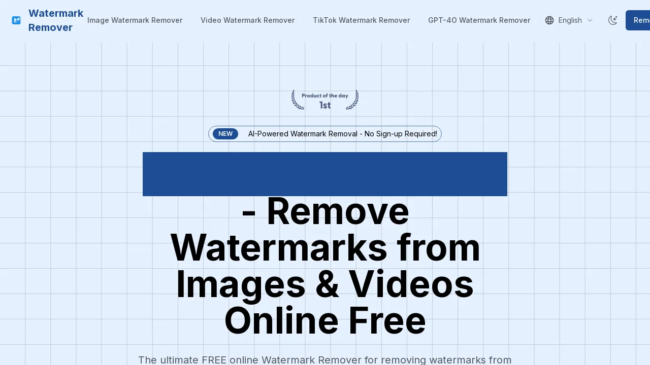 WatermarkRemover