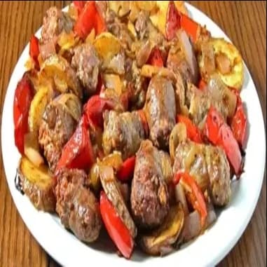 ربع مشكل (كبده - سجق)