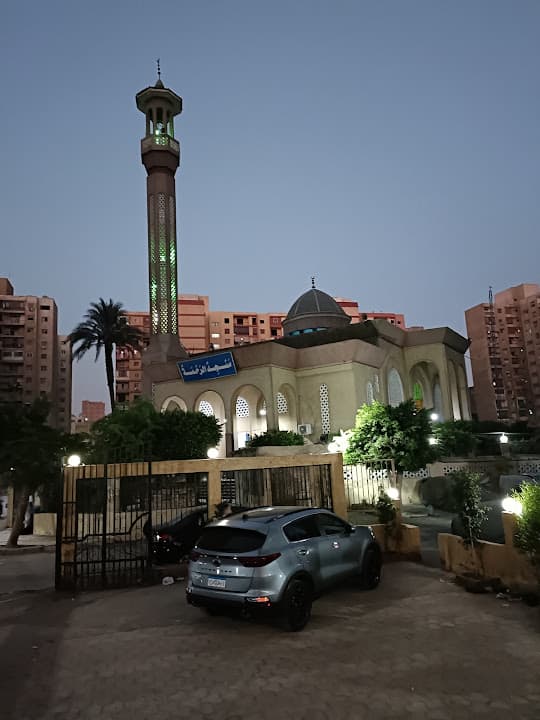 مسجد الرحمة، حدائق حلوان، ابراج منتصر