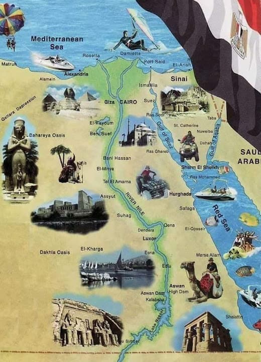 المواقع السياحية في مصر