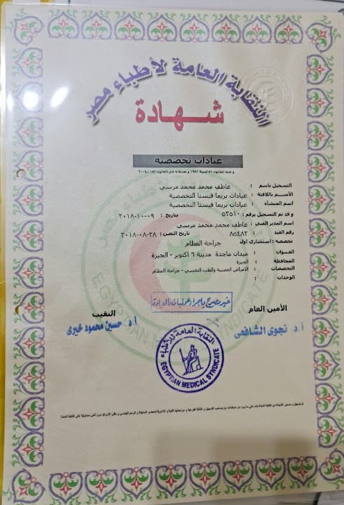 الدكتور عاطف مرسي