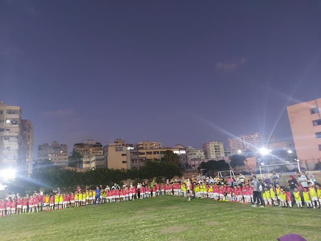 ملعب المدينه الجامعيه بسموحة الاسكندرية